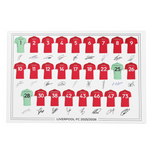Liverpool FC Signed 2025-26 Signed Team Poster, Autographed By Full Squad, Choose Framed or Print Only