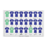 Everton FC Signed 2025-26 Signed Team Poster, Autographed By Full Squad, Choose Framed or Print Only